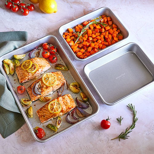 Umite Chef Baking Sheet Pan for Toaster Oven, Stainless Steel