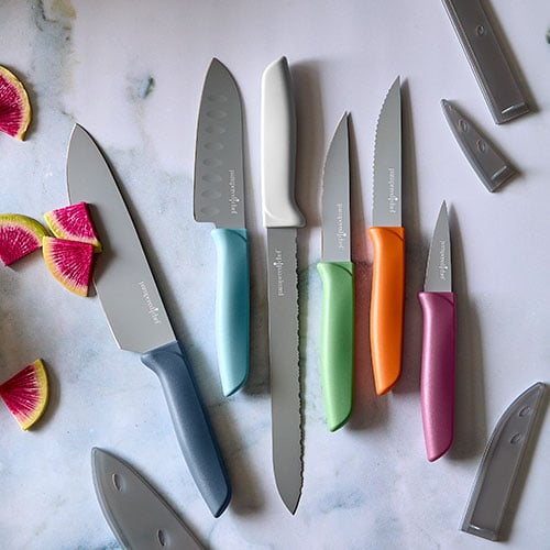 Coated Knife Set - Shop  Pampered Chef Canada Site