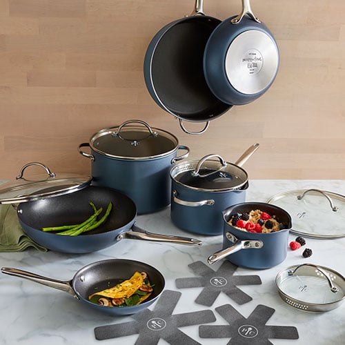 12-Piece Brilliance Nonstick Cookware Set - Shop | Pampered Chef
