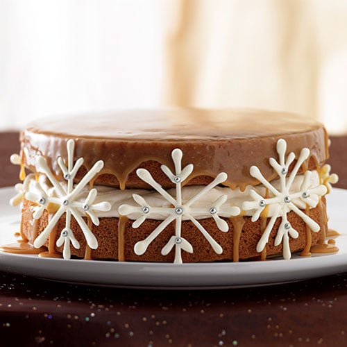 Caramel Bourbon Spice Cake