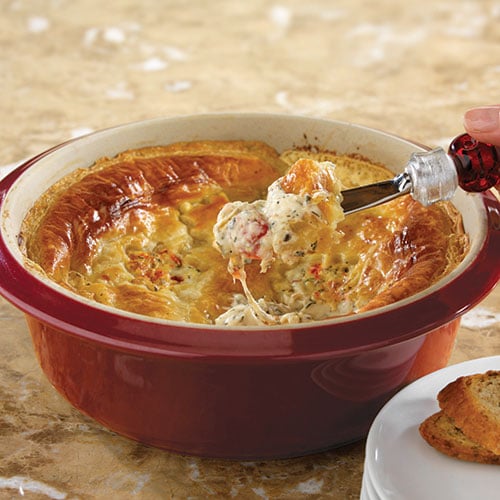 Hot Cheesy Bruschetta Dip