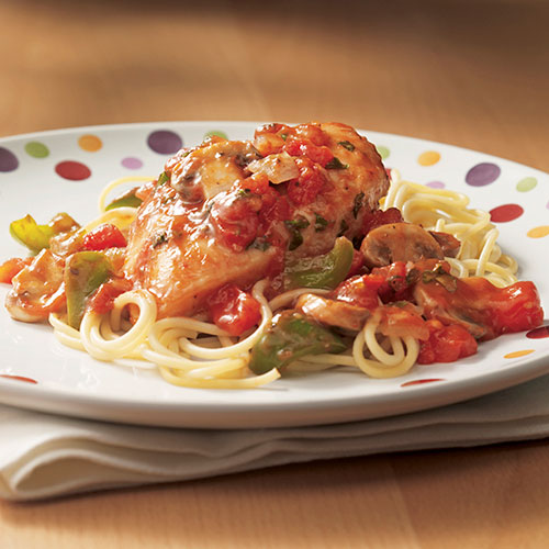 Bell Pepper Baked Chicken Cacciatore Sauce Recipe Oven Baked