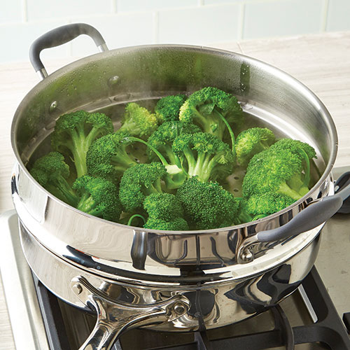 Steaming Vegetables