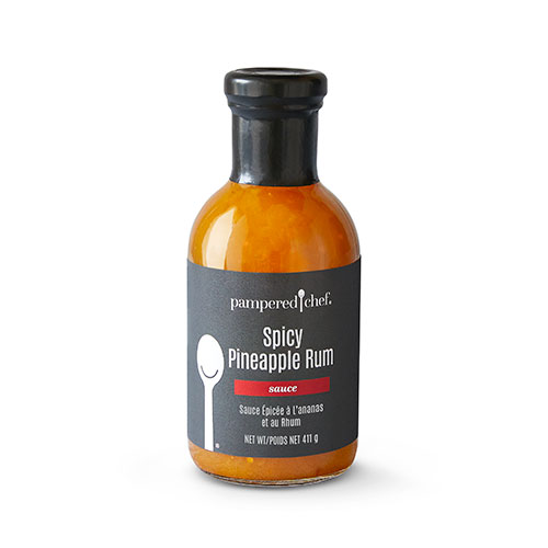 Spicy Pineapple Rum Sauce Shop Pampered Chef Canada Site