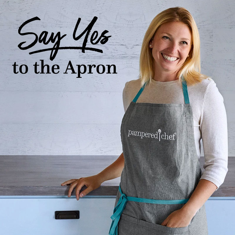 Say yes to the apron