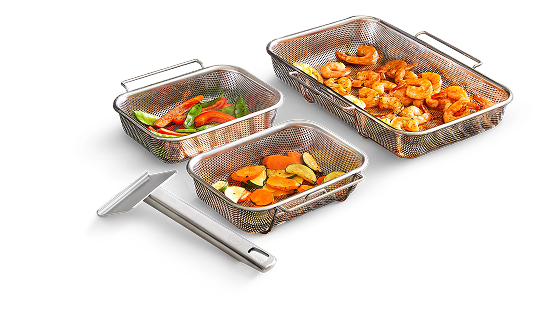 Grilling trays
