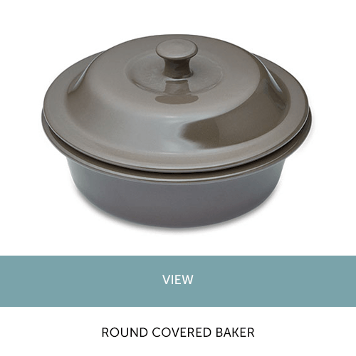 Round Covered Baker