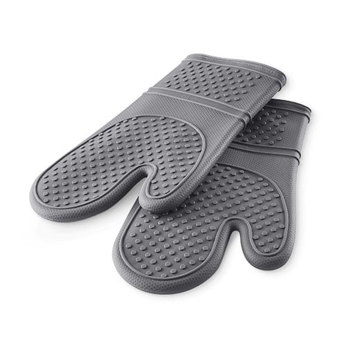 silicone cooking mitts