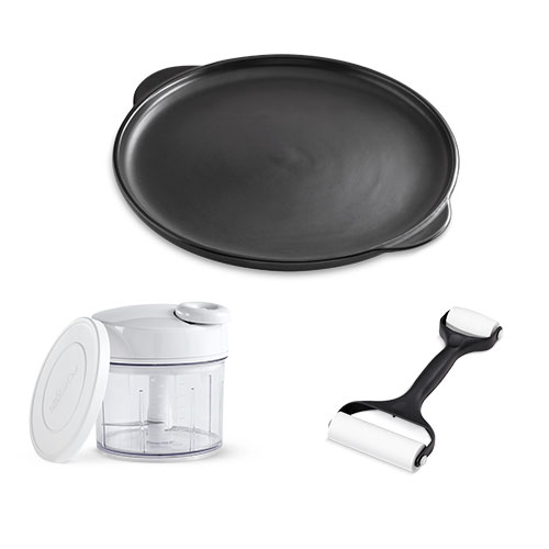 Rockcrok Grill Stone Meal Set Shop Pampered Chef Canada Site