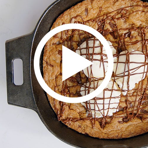 Play Cast Iron Sizzle Skillet & Wood Trivet Video