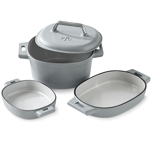 Enameled Cast Iron Set Shop Pampered Chef Canada Site