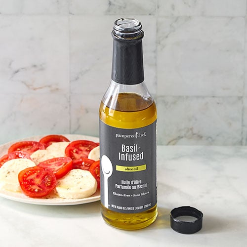 Basil-Infused Olive Oil