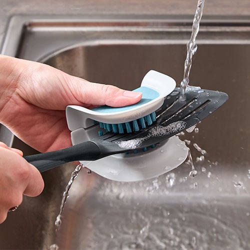 Dish Brush with Soap Dispenser, Kitchen Dish Scrubber Brush with Handle,Dishwashing  Cleaning Scrubbers for Dishes/Pans/Pots, Black, 1P - Yahoo Shopping