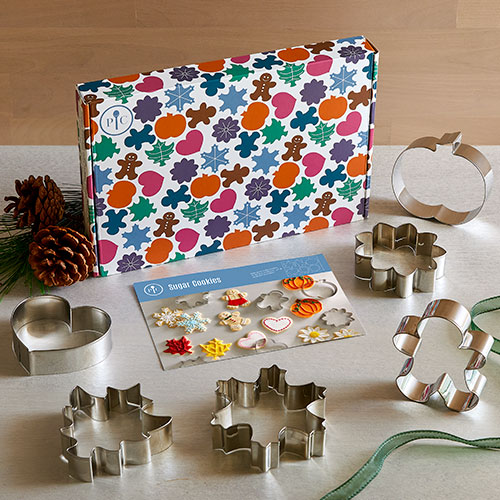 Stainless Steel Holiday Cookie Cutter Set