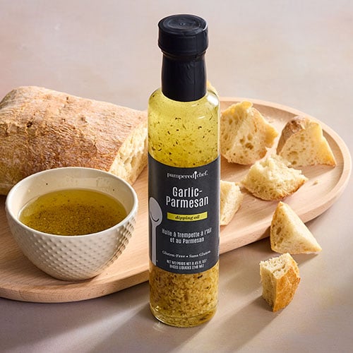 Garlic-Parmesan Dipping Oil 