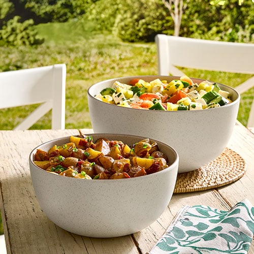 Outdoor Serving Bowl Set