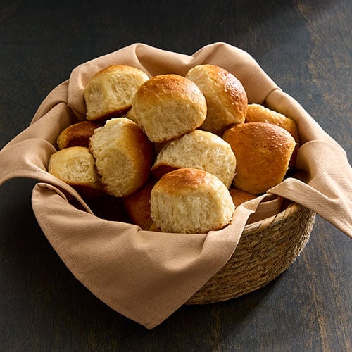 Bread Basket With Warming Stone