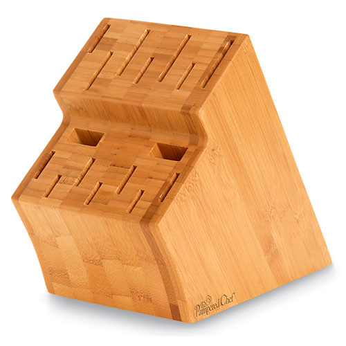 Bamboo Knife Block