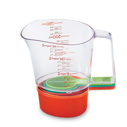 Kids' Stackable Measuring Cup Set Shop Pampered Chef Canada Site