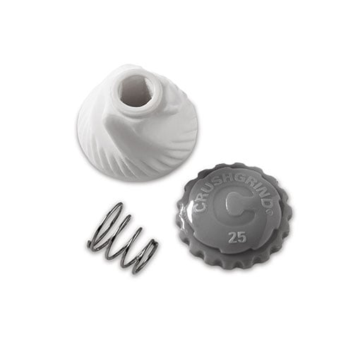 Grind Adjustment Knob Ceramic Burr and Spring Set (1 set)