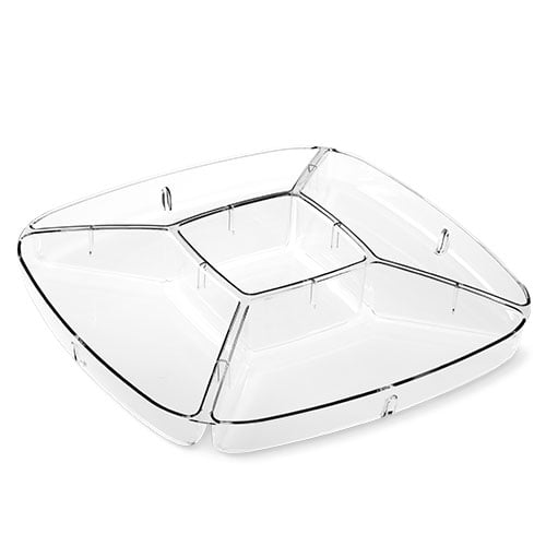 5-Section Tray for Large Square Cool & Serve