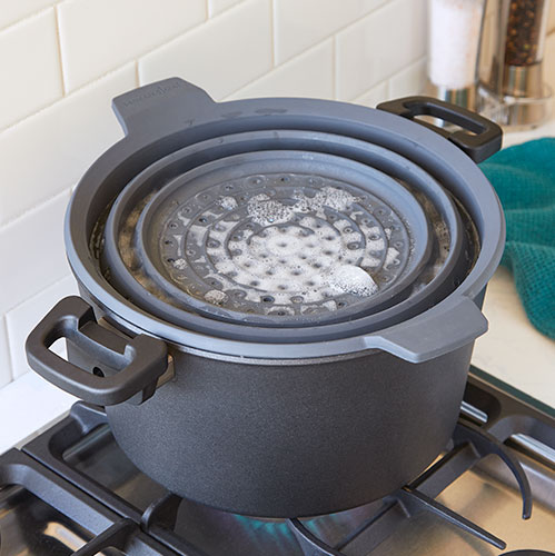 Silicone Collapsible Steamer & Strainer