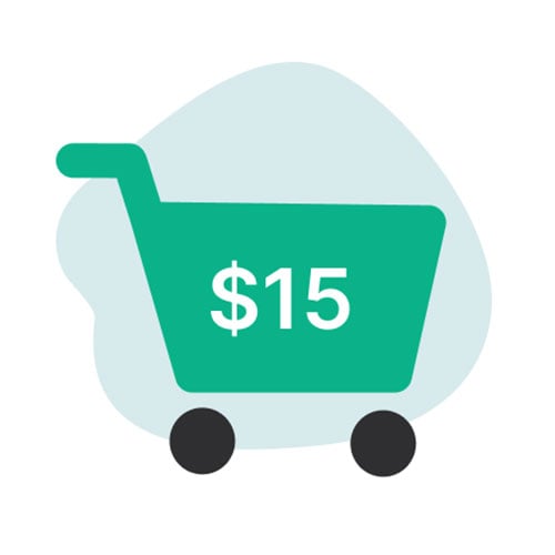 $15 Account Credit