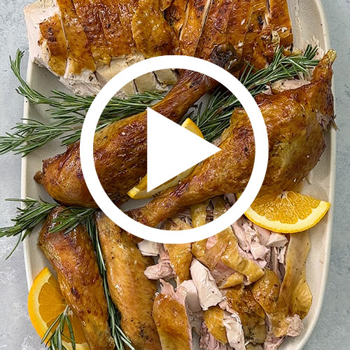 Play Rosemary-Herb Roasted Turkey Video