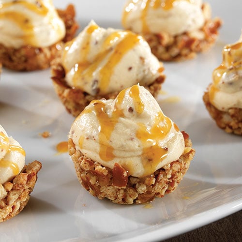 Sweet 'N Salty Caramel Mousse Cups