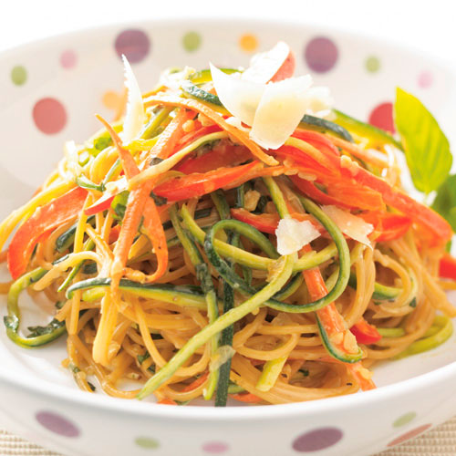 Zucchini Ribbon Primavera