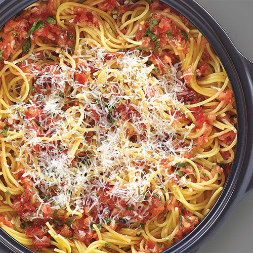 Bruschetta Pasta - Recipes | Pampered Chef Canada Site