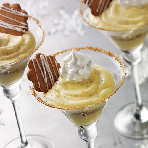 Creamy Eggnog Parfaits