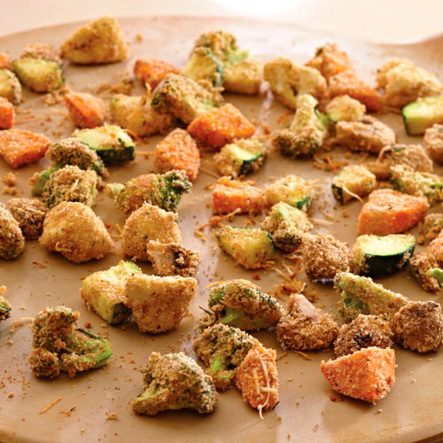 Crispy Oven Fried Vegetables