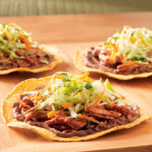 Shredded Pork Tostadas
