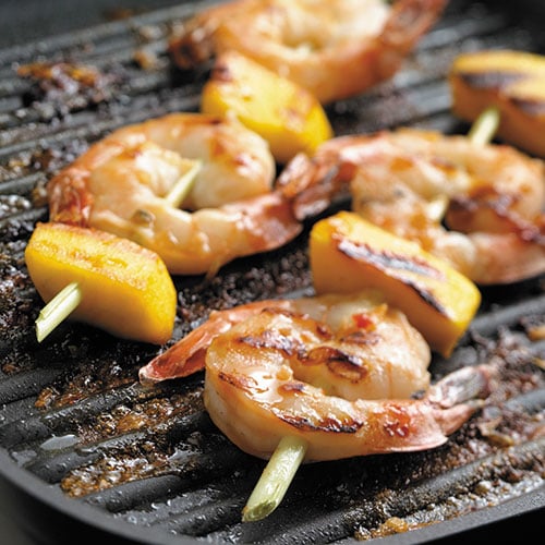 Lemongrass-Skewered Spicy Shrimp Recipe