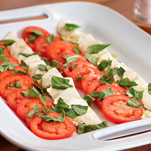 Tomato, Mozzarella and Basil Salad