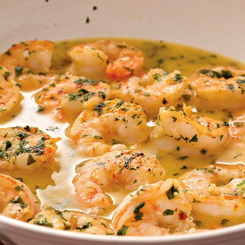 Lemony Shrimp Scampi