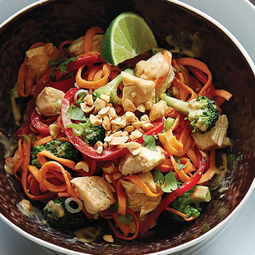 Chicken & Sweet Potato Pad Thai