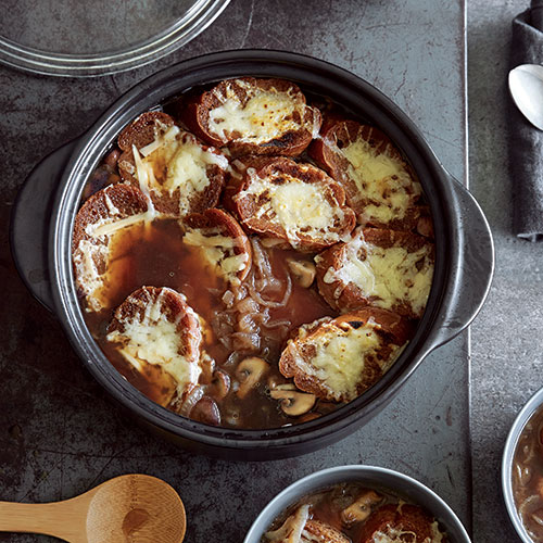 French Onion & Mushroom Soup