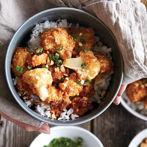 Spicy Sesame Cauliflower