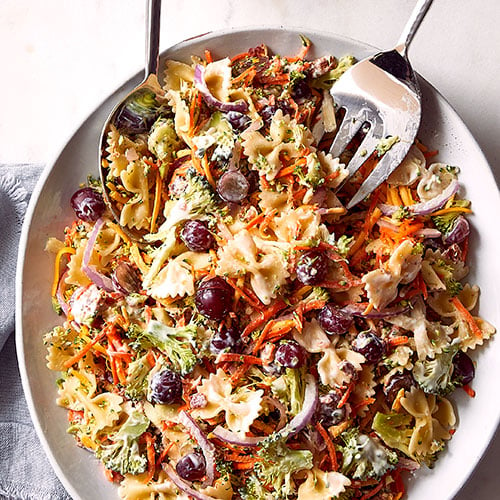 Broccoli Bow-Tie Salad