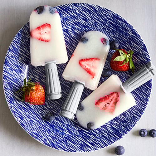 Berry Lemonade Quicksicles