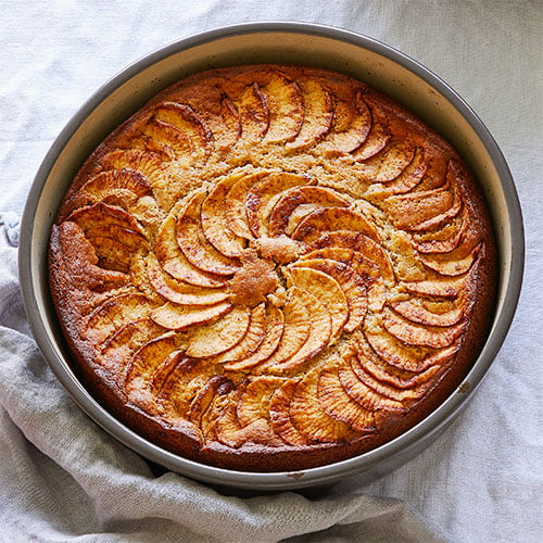 Sunken Apple Pie