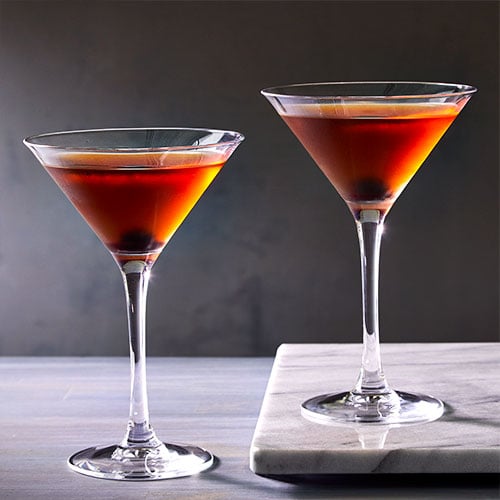 Manhattan cocktail is one of the most popular drinks in New York, America