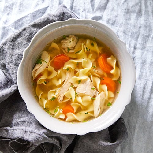 Pressure Cooker Chicken Noodle Soup