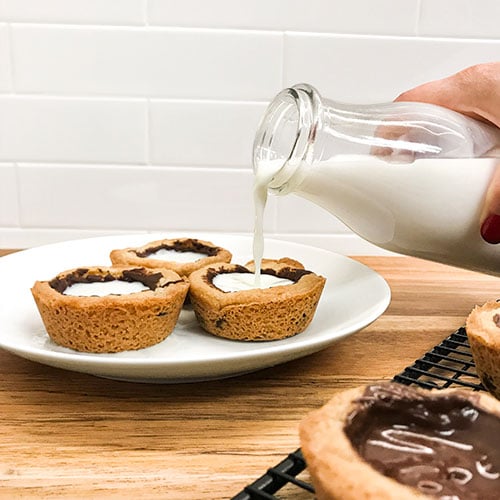 Chocolate Chip Cookie Cups