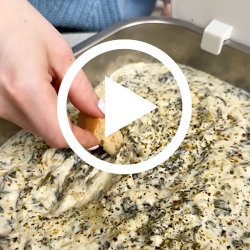 Play Pressure Cooker Spinach & Artichoke Dip Video