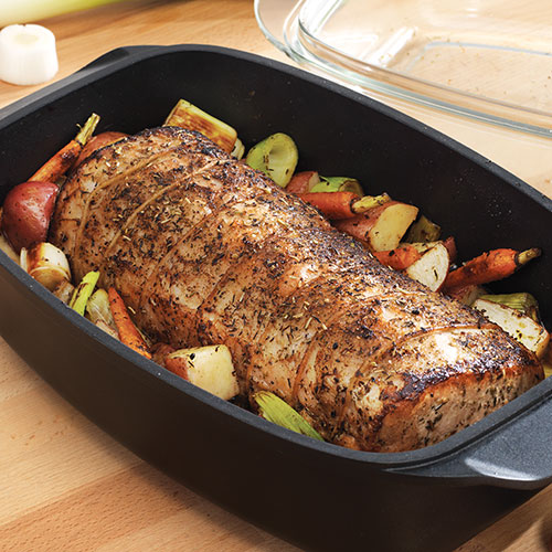 Rosemary Pork Roast with Vegetables