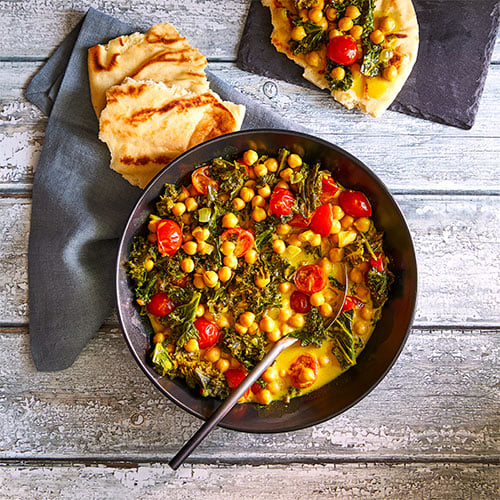 Turmeric & Coconut-Braised Chickpeas