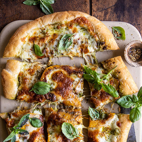 Rosemary Roasted Butternut Squash Pizza